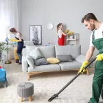 Entrepreneurial owner of a remote cleaning business